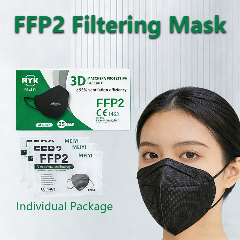 Anti Pollution Mask - 25/50 SZTUK Maseczek FFP2 CE Ochronnych