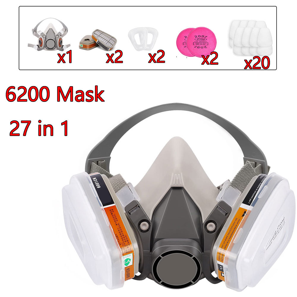 Dust Mask Construction - Maska gazowa 6200 Zestaw do malowania