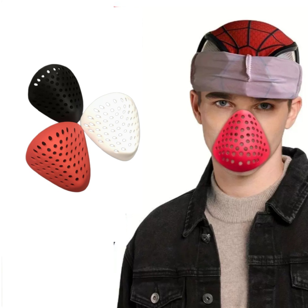 Maska na pół twarzy 3D Pająk A – Silicone Mask Bracket recenzja i cena
