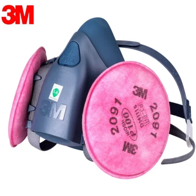 Maska ochronna 3M 7502 do prac – Dust Mask Construction recenzja i cena